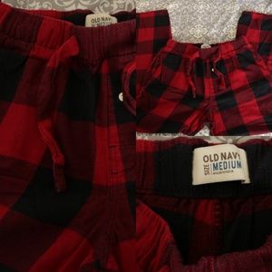 Old Navy flannel pajamas